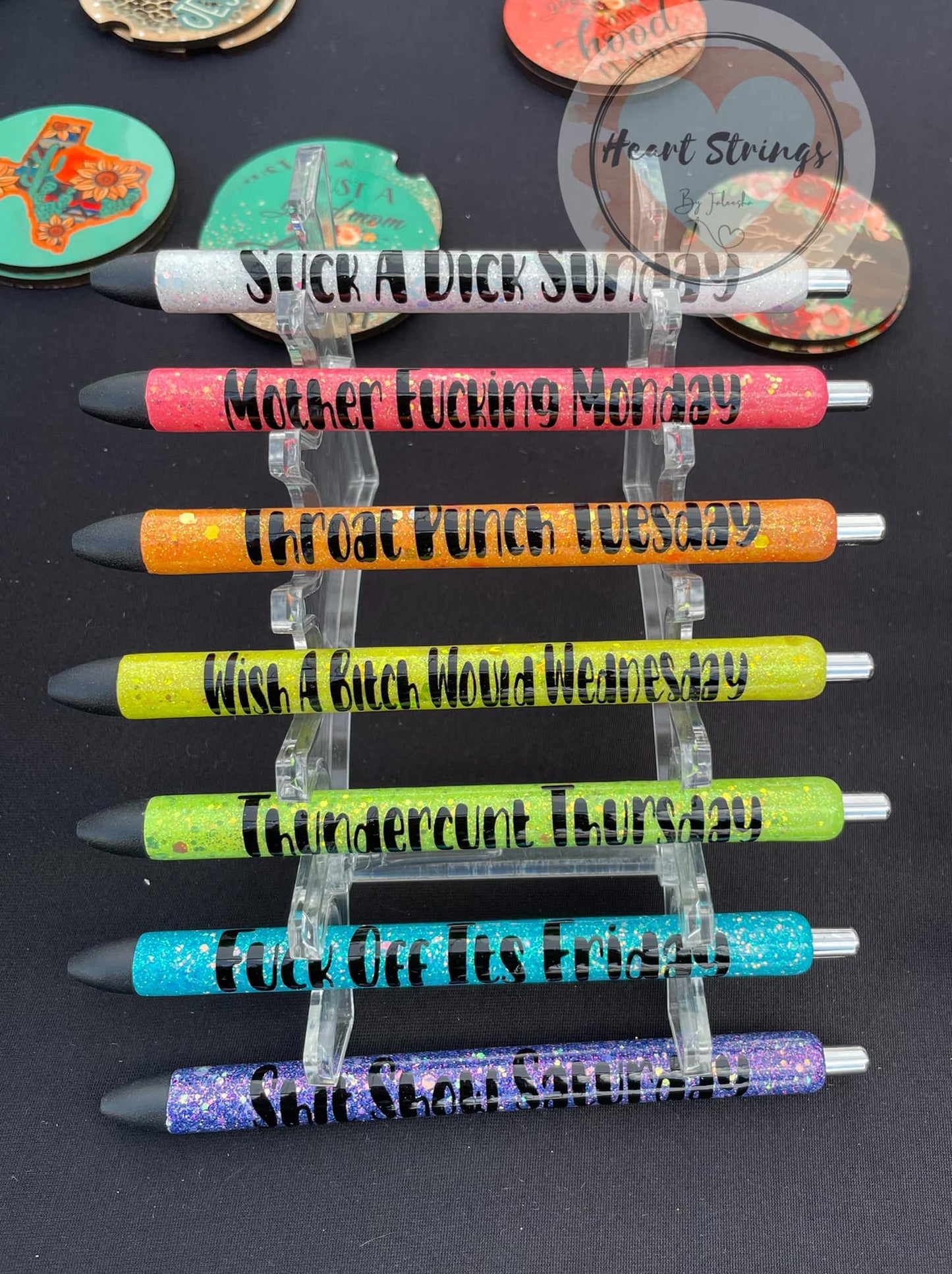 Days of the Week Pen Set