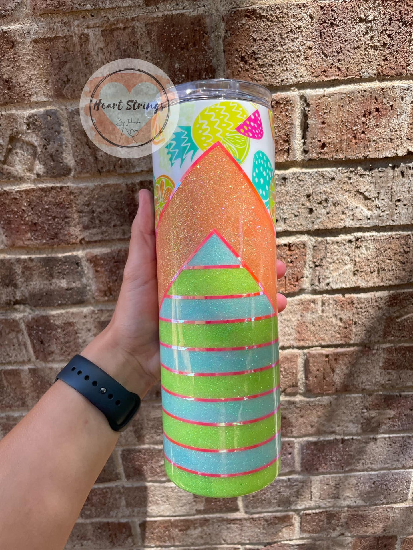 Summer Fruit V-Split Tumbler