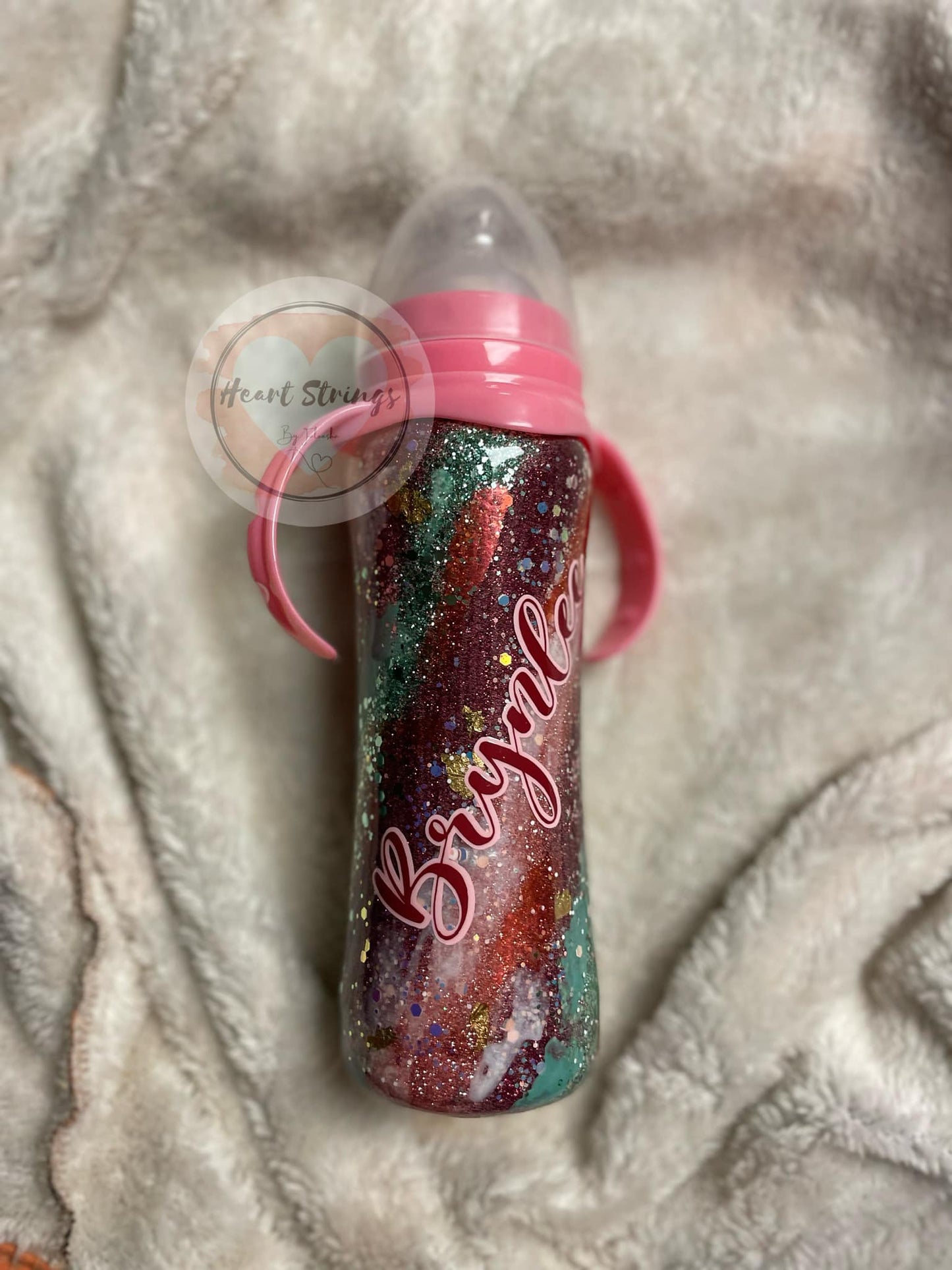 Custom Order Baby Bottle, Sippy Cup, or Kids Cup